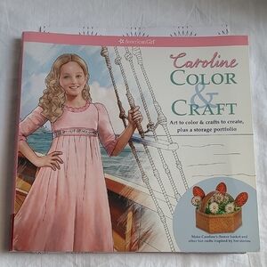 American Girl Caroline Color & Craft Book